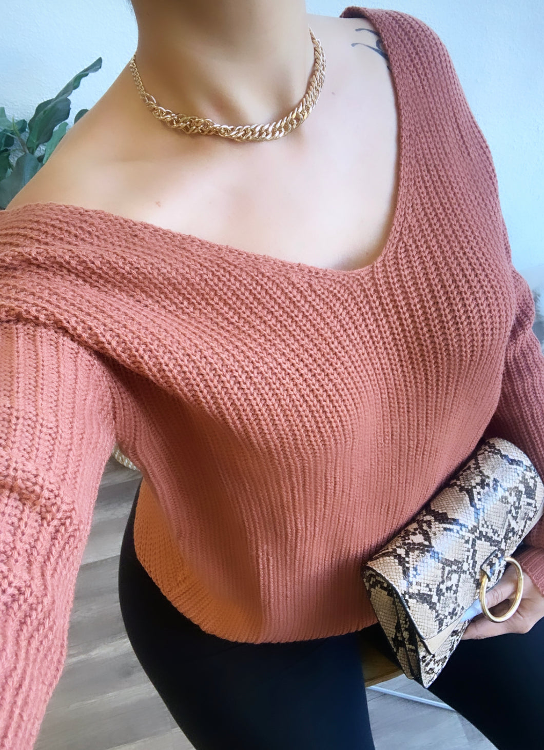 Tammy Sweater (rust)
